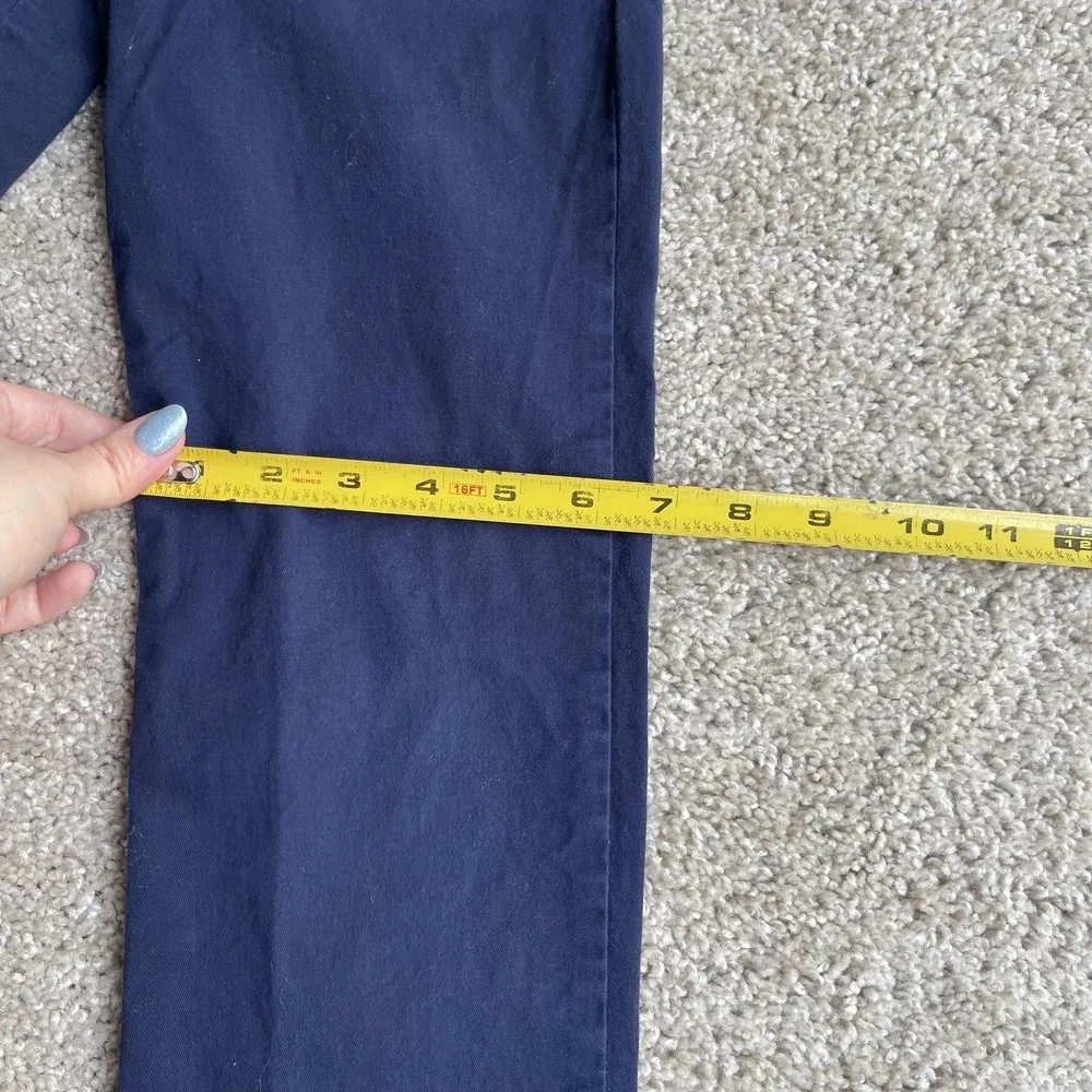 Polo Ralph Lauren Chino Pants Kids 8 Blue Twill Pockets Casual School Fall